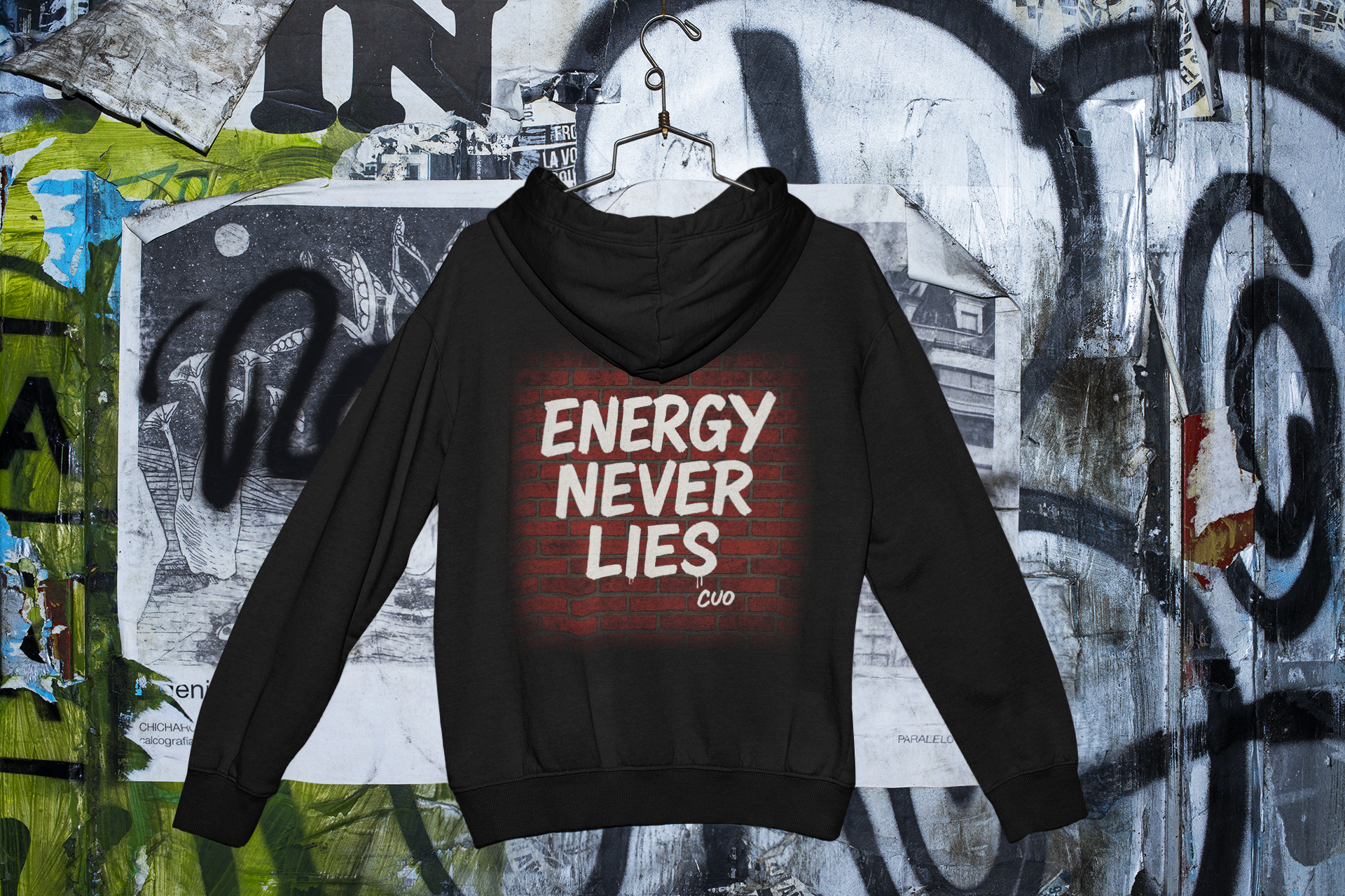 Energy never dies - Limited edition hood