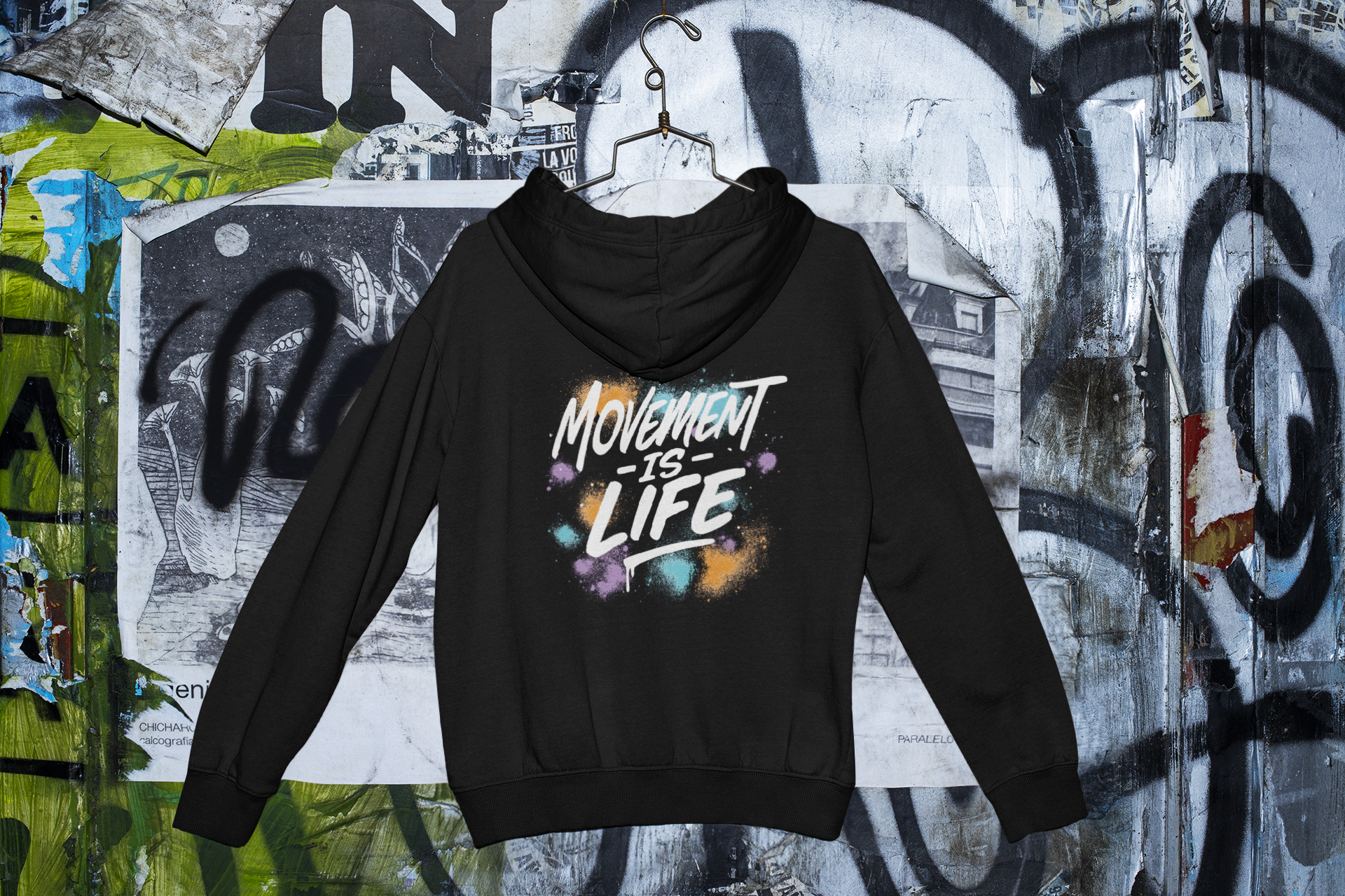 Movement is life - Limited edition hood